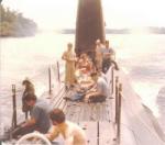 picture going thru the panama canal